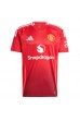 Manchester United Bruno Fernandes #8 Fotballdrakt Hjemme Klær 2024-25 Korte ermer